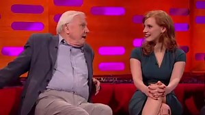 This week on the show, David Attenborough offered to shake his tailfeather at Jessica Chastain. Well, if anyone he should recognise a fox when he sees one... FULL VIDEO HERE: https://www.youtube.com/watch?v=eqAEzc9mHv8 | The Graham Norton Show
