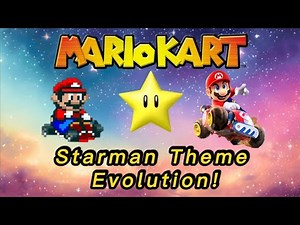 Mario kart: Star theme evolution