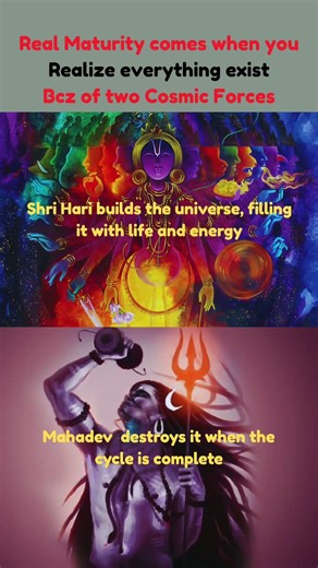 Two Cosmic Forces That Run the Universe | Sanatan Truth🔱 #shorts #viral #trending #viralvideo #love