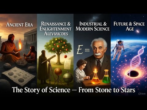 The Entire History of Science: From Stone to Stars | 1:11:11 Sleep Story of Human Discovery