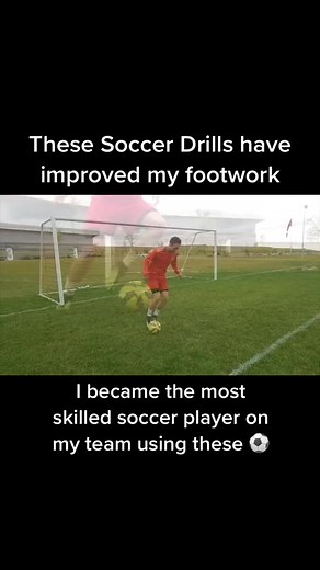 These soccer drills have helped me to improve footwork and confidence. I especially used drills like these when I was younger to become a better soccer player ⚽️🙏Don’t forget to download the FREE soccer success planner - http://linktr.ee/progressivesoccer ⚽️🙏 | Progressive Soccer Training