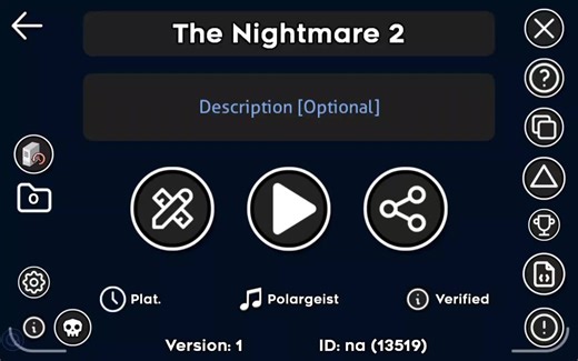 the nightmare gaming 4 #gd #geometrydash #editor #thenightmare #nightmare