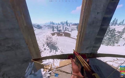 【rust】地铁更新，大清后第一周。和steam好友组队，双方时差，2天快速发育。