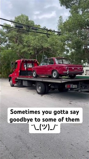 Seeing a car from your collection go is hard, but it’s how you make space for the next one! #bmw2002