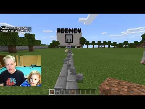 MakeCode for Minecraft:Education Edition - Sidewalks with the Agent