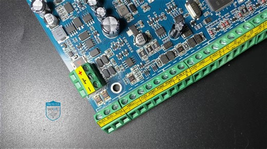 FC-7668 Pro Alarm System Wired ABS Control Panel with PSTN/IP App Remote & Motion Sensor for Industrial/Office/Home Use