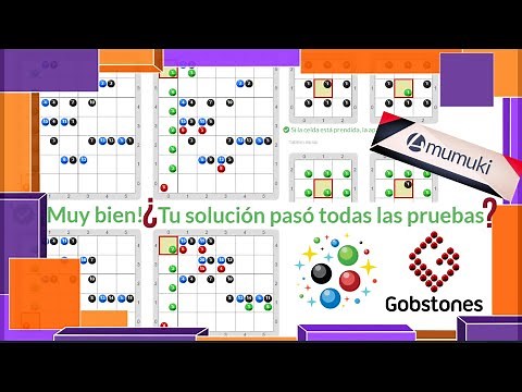 Mumuki -GobStones - Usamos cabezal con Expresiones. variables, y alternativa condicional IF