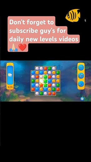 Fishdom: Level 1 Gameplay Walkthrough For Ios & Android In 1080p - 60fps! Don't Forget To Subscribe