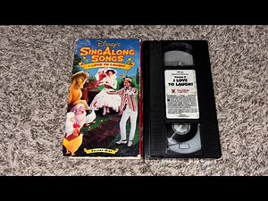 Closing To Disney's Sing Along Songs: I Love To Laugh 1991 VHS (Version #2)