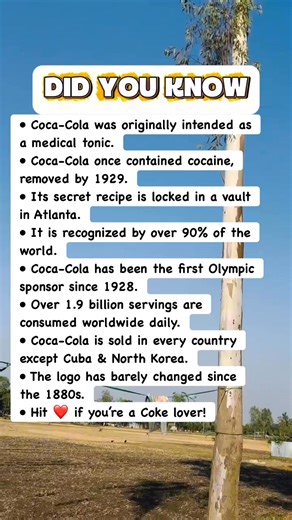 The Secret History of Coca-Cola (Shocking Facts) #facts | Devlop Express