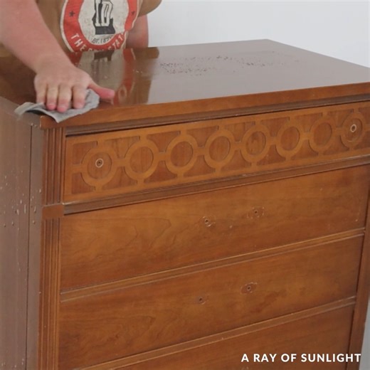 9.1K views · 149 reactions | Painting A Dresser White | A Ray of Sunlight - Painted Furniture & DIY | Facebook