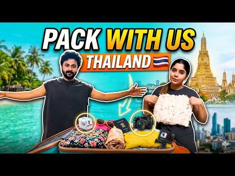 Pack With Us for THAILAND | Travel Prep, Luggage Secrets & Pre-Trip Excitement! | Kannada Vlog