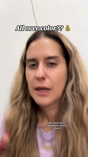 How much for an all over color?? | Jacqui Swan