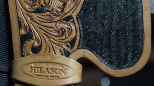 HILASON Flex Tree Western Horse Saddle in American Leather Barrel Trail | for Horses