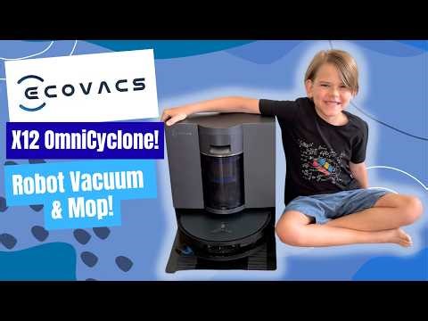 Ecovacs X12 OmniCyclone- A Robot Vacuum that can FINALLY handle stubborn stains!