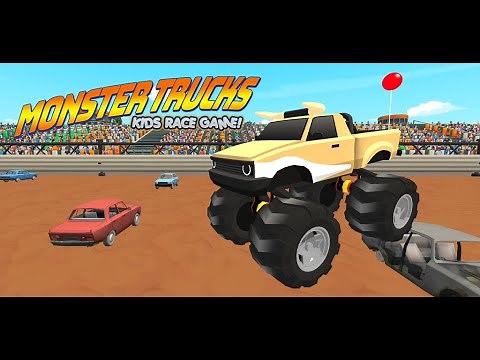 Monster Trucks Kids Race Game