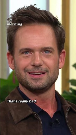 Patrick J. Adams tells the story of when he encountered a wild bear 🐻