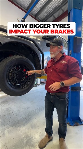 184 reactions · 13 shares | Bigger Tyres? That means you need bigger brakes!  Graham from @4wd247 Explains ⬇️ . . #4x4 #offroad #overland #4wd #4wd247 | Pedders Suspension & Brakes | Facebook