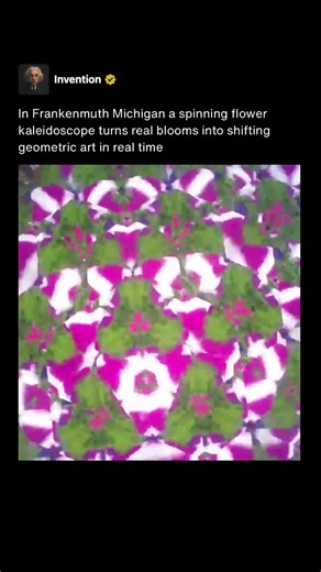 Explore the Flower Kaleidoscope in Frankenmuth, MI