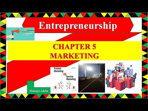 Entrepreneurship: Chapter 5 - Marketing By Manaye Adela በአማርኛ