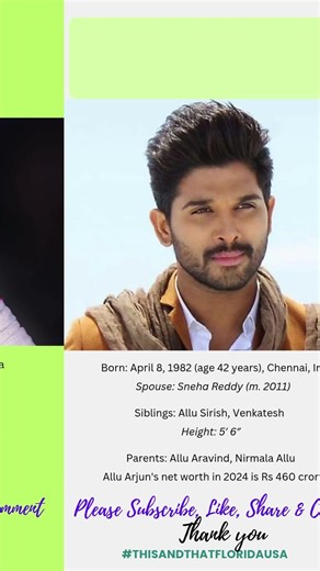 How did Allu Arjun become an icon actor biography #alluarjun #cinema #shorts