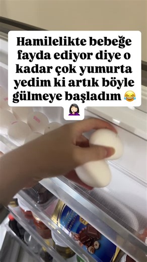 Aleyna✨ on Instagram: "Hamilelerin genel sorunu 📤😂 #hamilelikhalleri #hormonlarıngücüadına #yumurta #civciv #keşefetedüş #benigörün #lütfenbeniöneçıkart #akımvideoları"