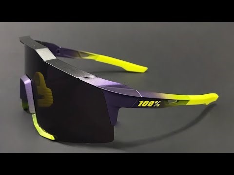 Óculos de Ciclismo 100% Speedcraft Matte Metallic Digital Brights