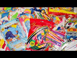 **"🎈 Satisfying Unboxing of the WORLD’S BIGGEST Balloon Collection! 🎉 Blow + Pop ASMR Fun! 💥✨"**