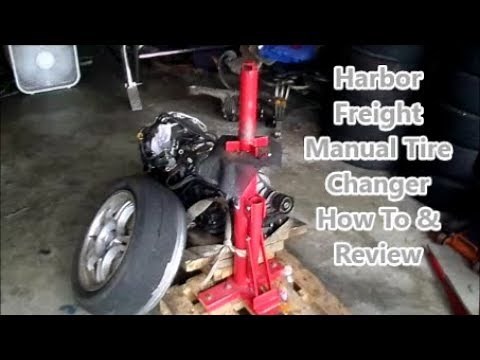 Harbor Freight Manual Tire Changer How To And Review
