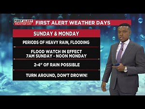 10 PM First Alert Weather Update