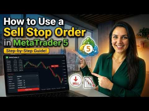 How to Use a Sell Stop Order in MetaTrader 5
