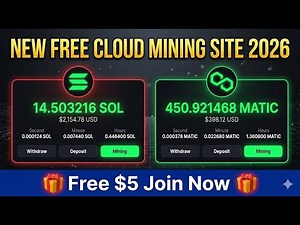 New free cloud mining website 2026 🚀 Legit New Platforms