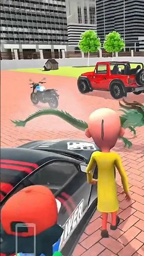 😱🔥 green dragon Indian bike driving 3D#shorts #video