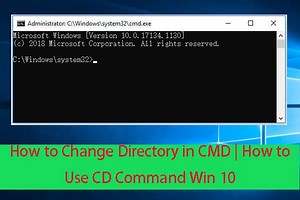 CMD에서 디렉토리를 변경하는 방법 | CD Command Win 10 사용 방법 - Minitool 뉴스 센터