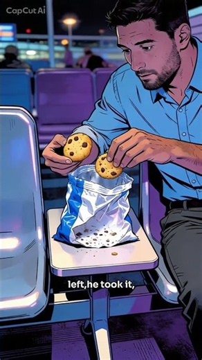 A simple pack of cookies. 🍪✈️