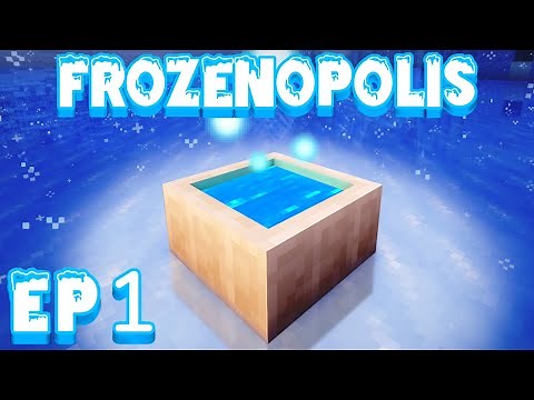 STARTING IN A FROZEN APOCALYPSE! EP1 | Minecraft Frozenopolis [Modded Questing Survival]
