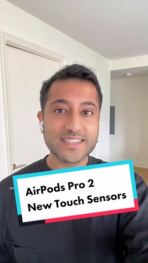 AirPods Pro 2nd Gen Touch Volume Controls