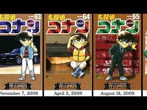 Detective Conan All Volume Cover + japanese released date (Volume 1 - 100 )