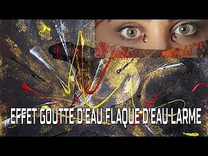 TUTO EFFET GOUTTE D'EAU PHOTOSHOP 2019