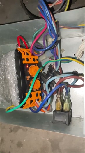 Delay timer Setup on Icecube machine #coolingsystem #accircuits #icecube