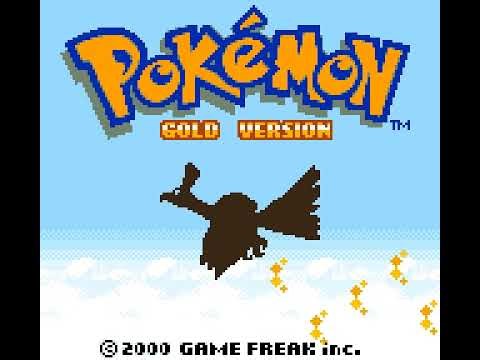 Pokemon: Gold Version (Game Boy Color, 2000) - Intro / Attract Mode
