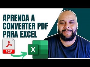 [Muito fácil e rápido] Como converter Pdf em Excel