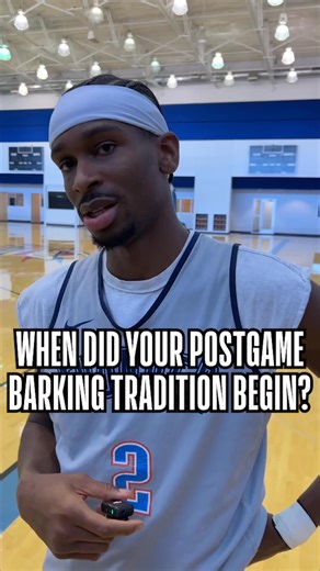 55K views · 388 reactions | Where the dawgs at? 瑩 The Oklahoma City Thunder break down their postgame barking tradition! | NBA | Facebook