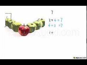 酷学习一年级加法引入 10以内的数加法 1