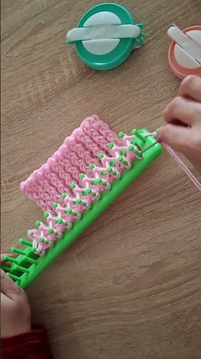 Knitting loom for beginners step by step