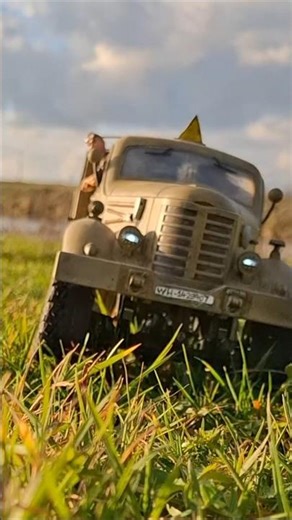 WPL TRUCK GERMAN WW2 RC WITH PAK40 #miniature #modellbau #hobby #rc #rctank