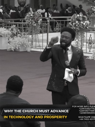 WHY THE CHURCH MUST ADVANCE IN TECHNOLOGY AND PROSPERITY - JOSHUA IGINLA