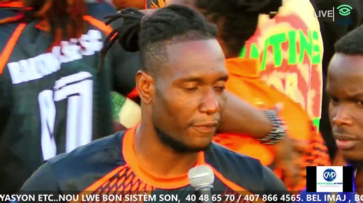 Le Capitaine de Baltimore SC au micro de Tyson Exantus ( Baltimore SC 0- Violette Ac 0, Finale Aller) | LPS MEDIA