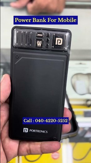 Portronics Power Bank Review 2025 🔋 Unboxing + Real Usage Test #portronics #powerbank #unboxing