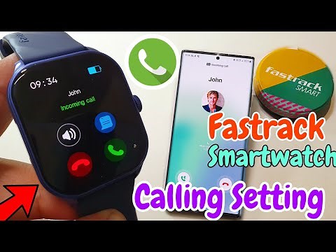 Fastrack Smartwatch Calling Setting | Fastrack Watch Bluetooth Calling | fastrack Smartwatch me Call